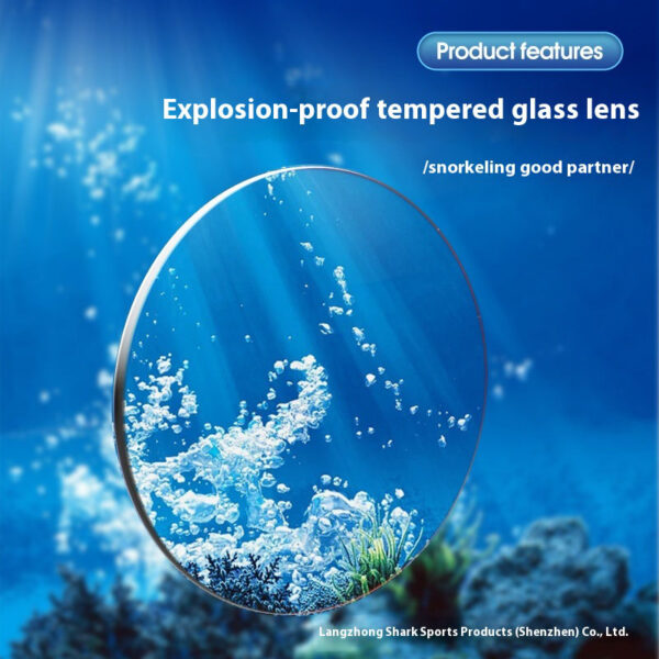 Professional Diving Mask with Snorkel - Image 5