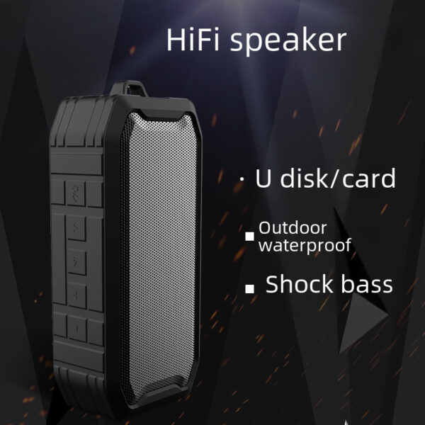 M3 Bluetooth speaker portable wireless creative Bluetooth speaker mini waterproof outdoor TWS subwoofer - Image 2